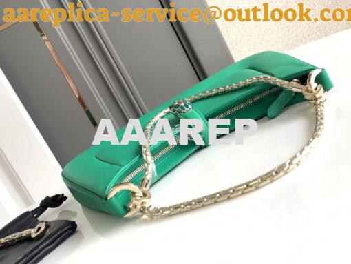 Replica Bvlgari Serpenti Baia Small Shoulder Bag Metropolitan calfskin 7