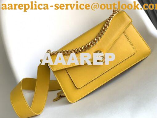 Replica Bvlgari Serpenti East-west Maxi Chain Medium Shoulder Bag Metr