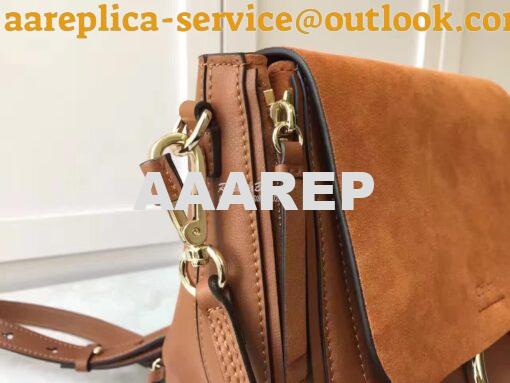 Replica Chloe Faye Backpack Tan 2