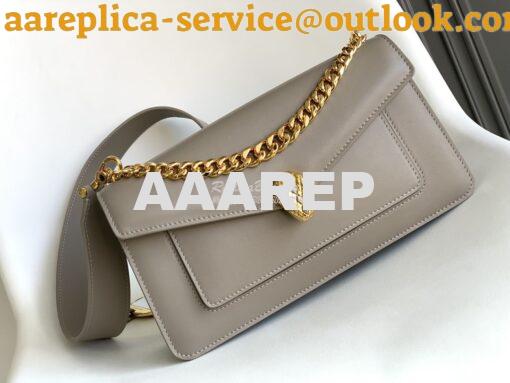 Replica Bvlgari Serpenti East-west Maxi Chain Medium Shoulder Bag Metr