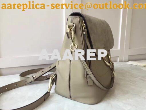 Replica Chloe Faye Backpack Grey 7