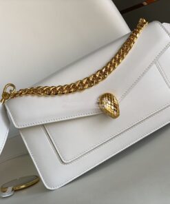 Replica Bvlgari Serpenti East-west Maxi Chain Medium Shoulder Bag Metr