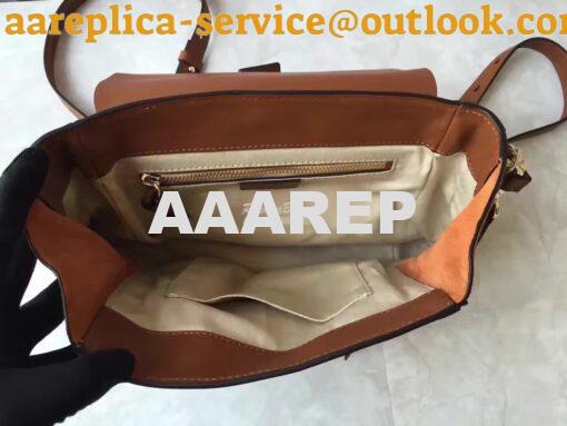 Replica Chloe Faye Backpack Tan 6