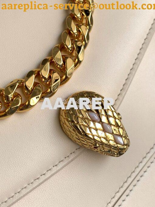 Replica Bvlgari Serpenti Forever Small Maxi Chain Crossbody Bag 291050 7