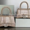 Replica Balenciaga Hourglass Top Handle Bag In Shiny Crocodile Embosse 31