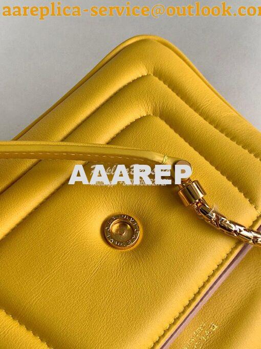 Replica Bvlgari Serpenti Reverse Small Shoulder Bag 292612 Yellow 7