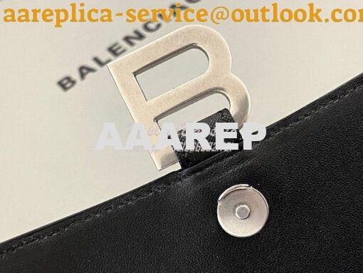 Replica Balenciaga Hourglass XS S Top Handle Handbag In Glitter 592833 19