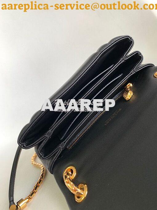 Replica Bvlgari Serpenti Reverse Small Shoulder Bag 292612 Black 6