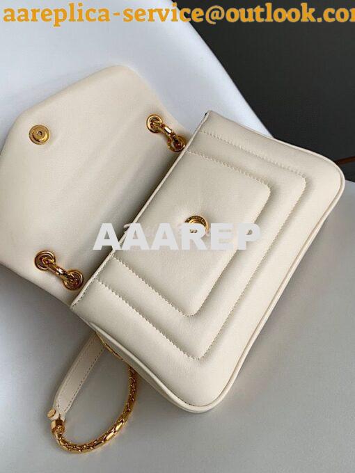 Replica Bvlgari Serpenti Reverse Small Shoulder Bag 292612 Ivory 7