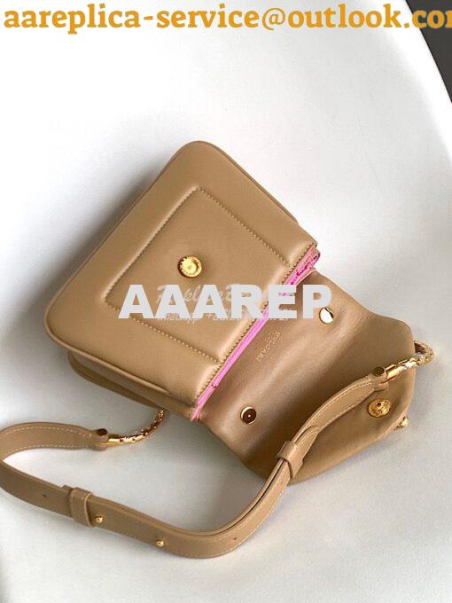 Replica Bvlgari Serpenti Reverse Top Handle 292127 Brown 6