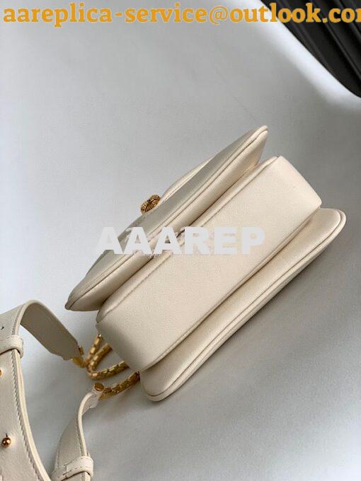 Replica Bvlgari Serpenti Reverse Top Handle 292127 Ivory 7