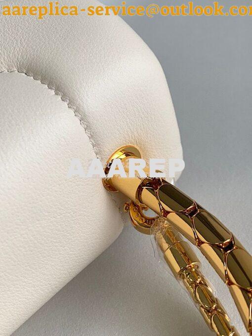 Replica Bvlgari Serpenti Reverse Top Handle 292127 Ivory 8