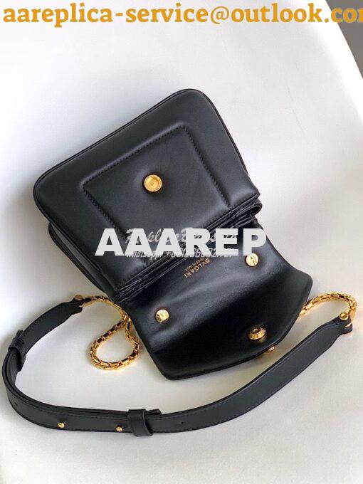 Replica Bvlgari Serpenti Reverse Top Handle 292127 Black 8