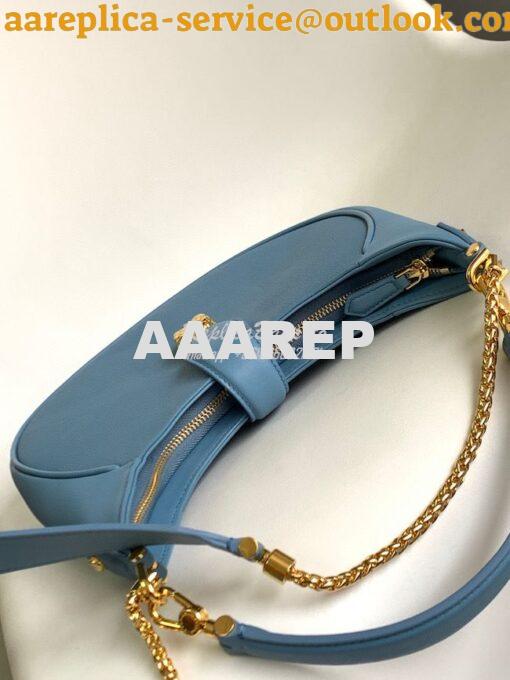 Replica Bvlgari Serpenti Ellipse Shoulder Bag 291636 sapphire blue 8