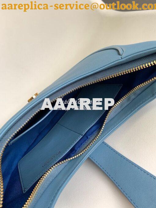 Replica Bvlgari Serpenti Ellipse Shoulder Bag 291636 sapphire blue 9