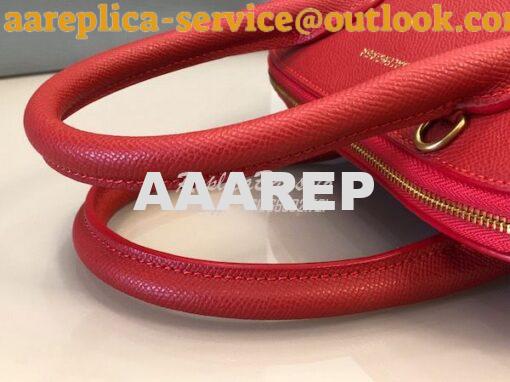 Replica Balenciaga Ville Top Handle Bag In Red Small Grain Calfskin 55 13