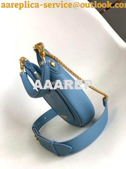 Replica Bvlgari Serpenti Ellipse Shoulder Bag 291636 sapphire blue 13