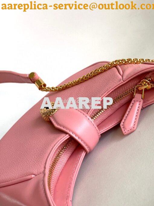 Replica Bvlgari Serpenti Ellipse Shoulder Bag 291636 Quartz Pink 7