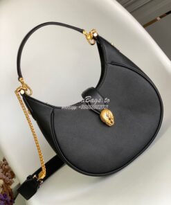 Replica Bvlgari Serpenti Ellipse Shoulder Bag 291636 Black 2