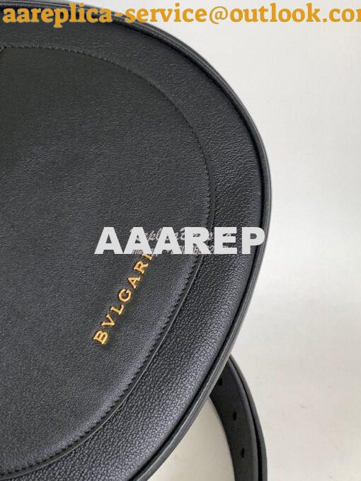 Replica Bvlgari Serpenti Ellipse Shoulder Bag 291636 Black 7