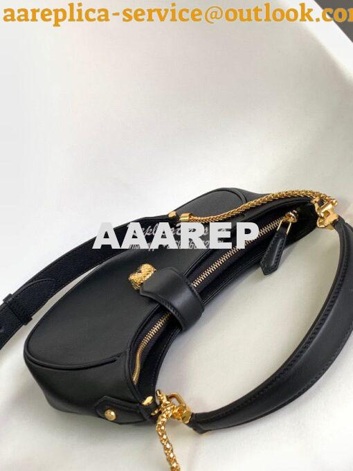 Replica Bvlgari Serpenti Ellipse Shoulder Bag 291636 Black 8