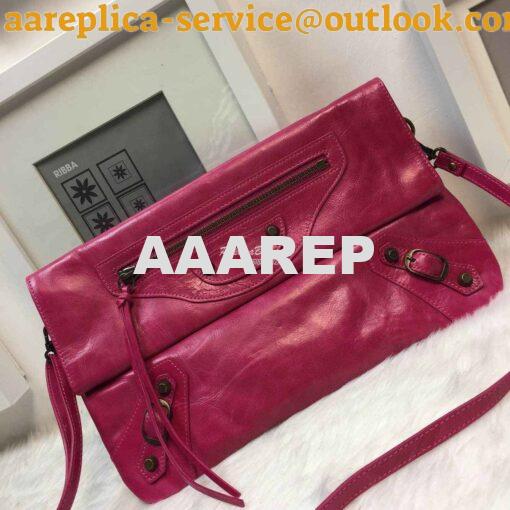 Replica Balenciaga Classic Envelope Strap Rosy PInk