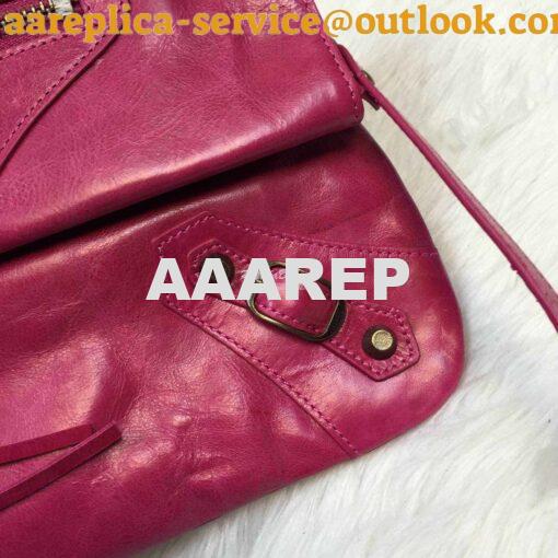 Replica Balenciaga Classic Envelope Strap Rosy PInk 6