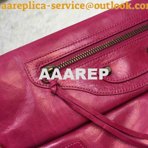 Replica Balenciaga Classic Envelope Strap Rosy PInk 7