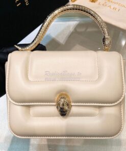 Replica Mary Katrantzou X Bvlgari Top Handle (Limited) 291070 Ivory