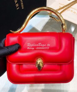 Replica Mary Katrantzou X Bvlgari Top Handle (Limited) 291070 Red