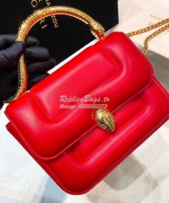 Replica Mary Katrantzou X Bvlgari Top Handle (Limited) 291070 Red 2