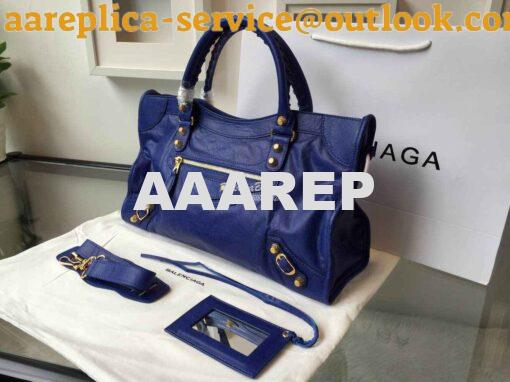 Replica Balenciaga Giant Gold City Blue