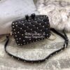 Replica Valentino Rockstud Spike Small Camera Bag QW1B0B60 Black Craqu 11