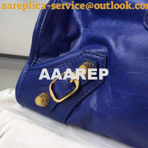 Replica Balenciaga Giant Gold City Blue 4