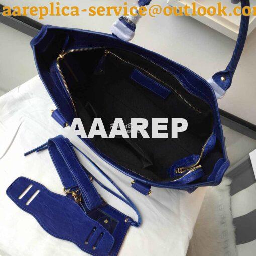 Replica Balenciaga Giant Gold City Blue 6