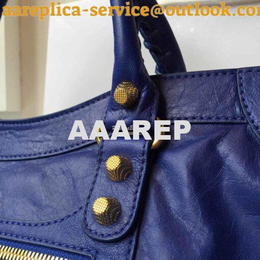 Replica Balenciaga Giant Gold City Blue 7