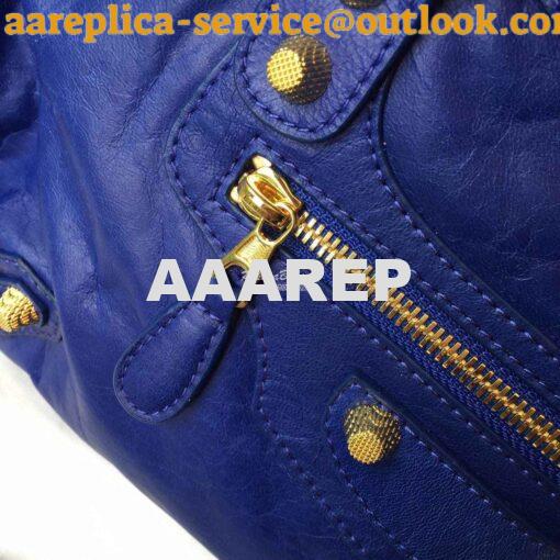 Replica Balenciaga Giant Gold City Blue 8