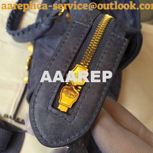 Replica Balenciaga Giant Gold City Dark Blue 5