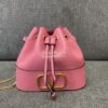 Replica Valentino Mini Bucket Bag In Nappa Leather with VLogo Signatur 10