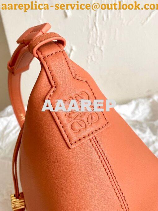 Replica Loewe Small Cubi bag in nappa calfskin Orange A906K75 3