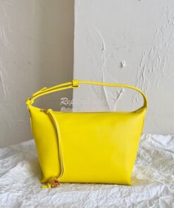 Replica Loewe Small Cubi bag in nappa calfskin Yellow A906K75 2