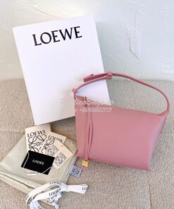 Replica Loewe Small Cubi bag in nappa calfskin Dahlia A906K75