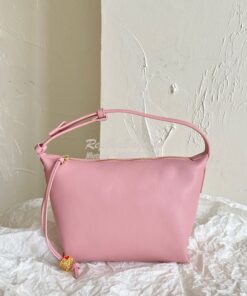 Replica Loewe Small Cubi bag in nappa calfskin Dahlia A906K75 2