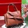 Replica Loewe Gate Top Handle Mini Bag 66042 in Natural Calfskin Light 10