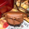 Replica Loewe Gate bumbag in Soft Calfskin 271922 Black 10