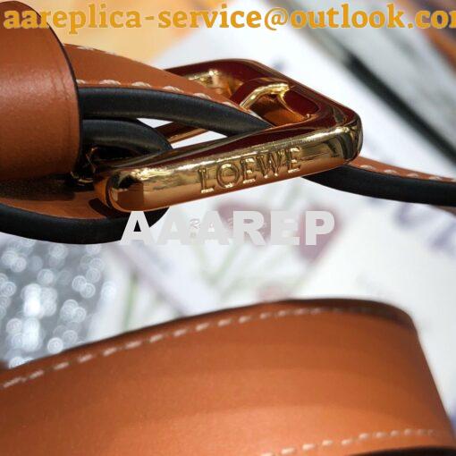 Replica Loewe Gate bumbag in Soft Calfskin 271922 Tan 5