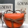 Replica Loewe Gate Small Bag 397511 Oxblood/ Wine 11