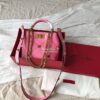 Replica Valentino Small Roman Stud The Handle Bag In Nappa BSF098 Rose 11