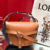 Replica Loewe Gate Small Bag 397511 Light Oat/ White 11