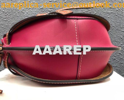 Replica Loewe Gate Small Bag 397511 Oxblood/ Wine 8